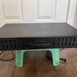 7 BAND DUAL EQUALIZER Brand:Kenwood Model:KE-587 