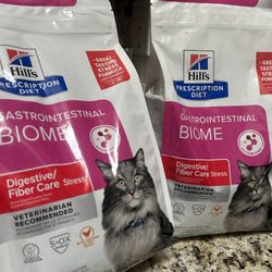 Gastrointestinal Biome Digestive Cat Food 2 Bags 