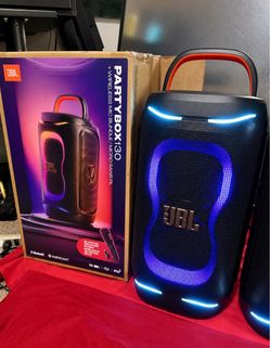 JBL ~ (PartyBox 130) 200W Bluetooth 6.0 Portable Party Speaker – AI Sound Boost, Auracast {NO MIC}