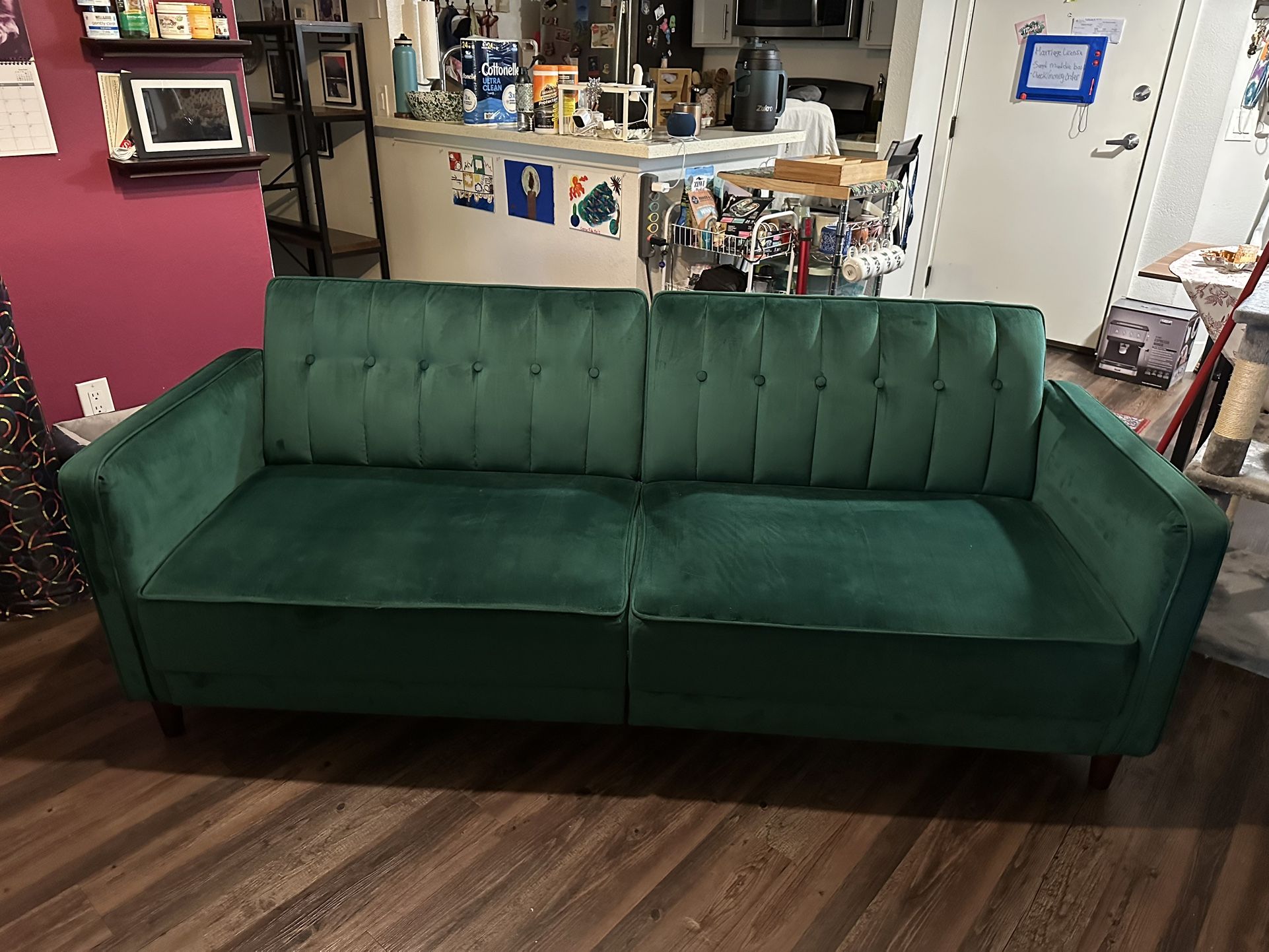 Velvet Couch 