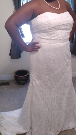 New And Used Wedding Dresses For In Greenville Nc Offerup David S Bridal Size 22w Wedding Dress For In Winterville Nc