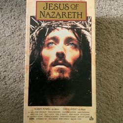 Jesus of Nazareth (3-Tape VHS Set) – Franco Zeffirelli Classic
