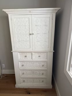 Armoire.. wood/tin design