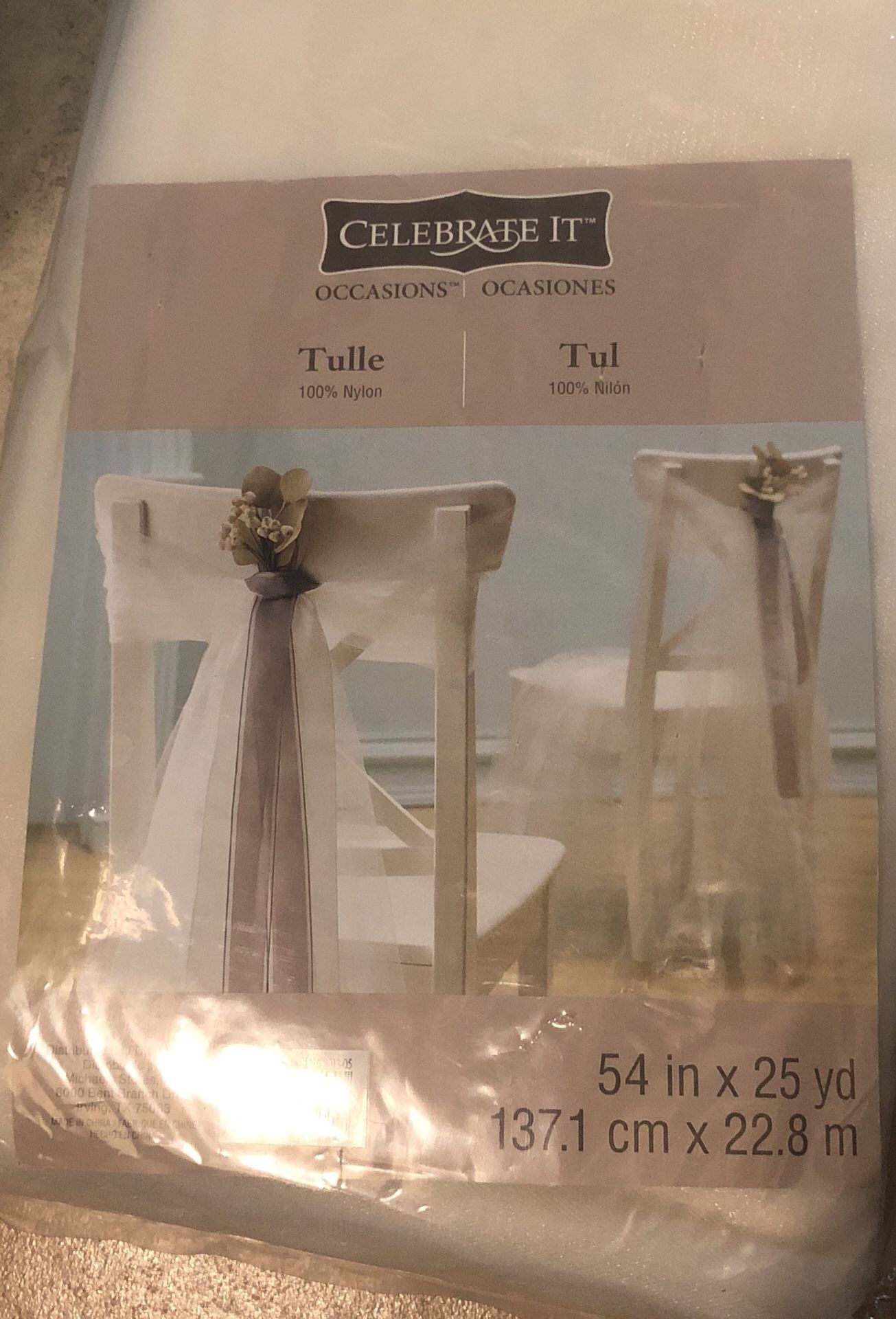 Tulle for party