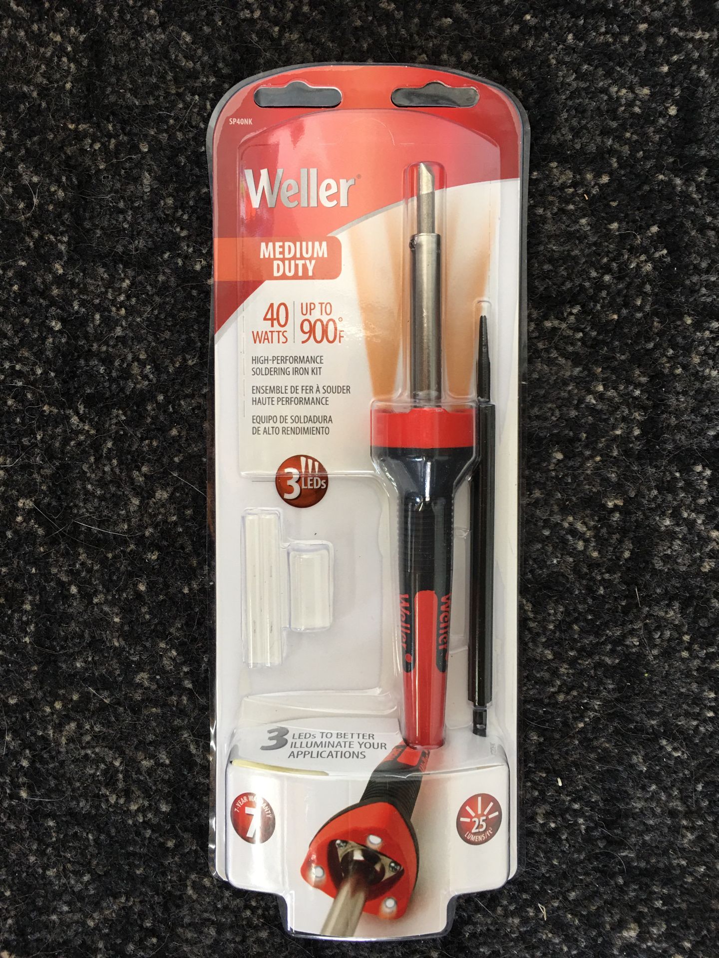 Weller 40-Watt LED Soldering Iron Kit