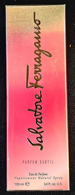 Rare Salvatore Ferragamo Parfum Subtil Eau De Parfum Spray for Women New Sealed