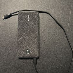 Anker Power Bank + USB-C Cable — $10
