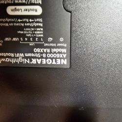 Netgear Nighthawk rax80