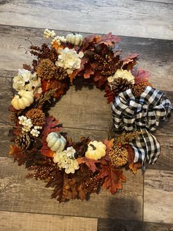 Beautiful fall wreath