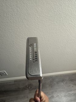 white steel #1 odyssey putter