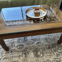 Coffee Table With Glass Top