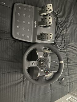 Logitech Xbox Steering Wheel And Pedals