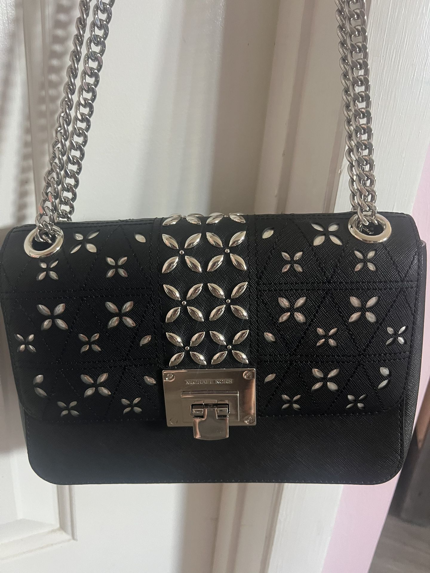Michael Kors Bag Studded. Adjustable Strap