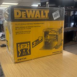 Dewalt  Dw734 12-1/2 Three Knife  Head Wood Planer