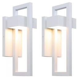 WHITE WALL LED LIGHT SET 2