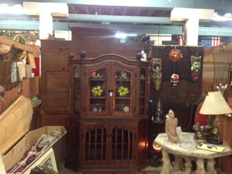 Rustic Black Forest Buffet/Cabinet