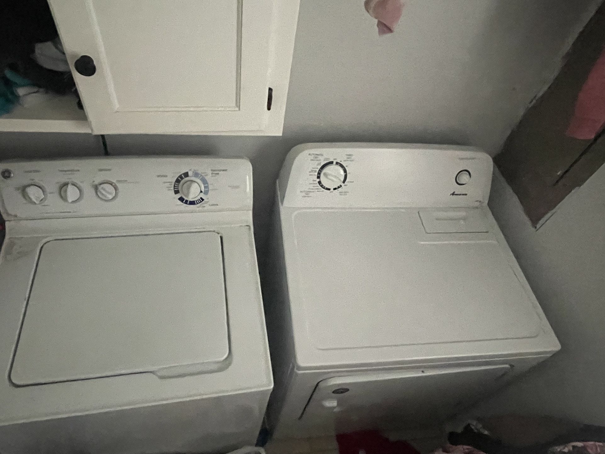 Nice washer & dryer set. 