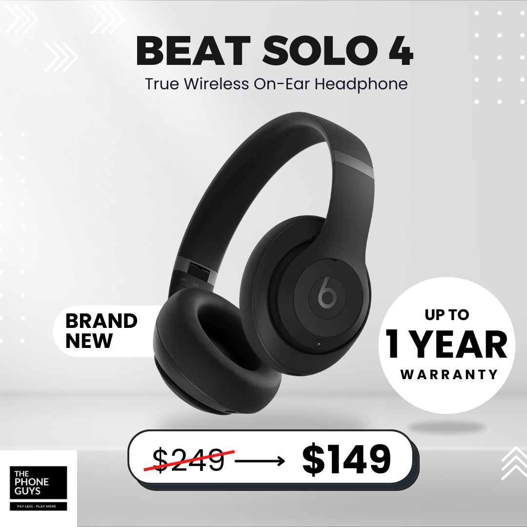 🎧 Beats Solo 4 Wireless (Brand New) – Now $149! Save Up to 40% + Up to 1-Year Warranty 🔥