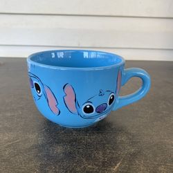 Disney Stitch All Over Oversized Ceramic Soup Mug Coffee Mug 24oz