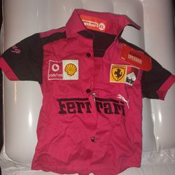 Vintage Toddler FERRARI Race shirt