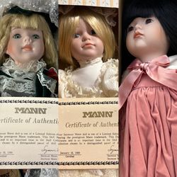 Seymour Mann Connoisseur 3-Doll Collection