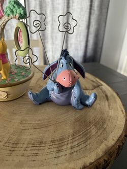 Disney Eeyore photo/card holder figurine