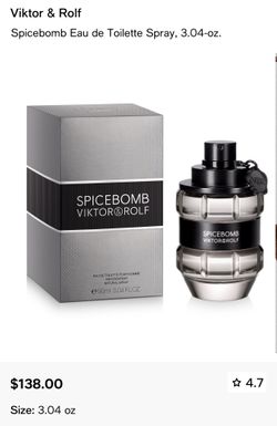 Brand New & Authentic Viktor & Rolf Spicebomb Eau de Toilette Spray (90ml / 3.04 oz)