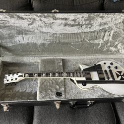 ESP LTD Signature Series James Hetfield METALLICA Iron Cross Electric Guitar - Snow White