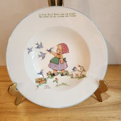 Mabel Lucie 1930 Nirsery Plate Fine China