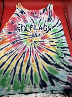 Six Flags Tie-dye St. Louis Tank Top Size 2XL