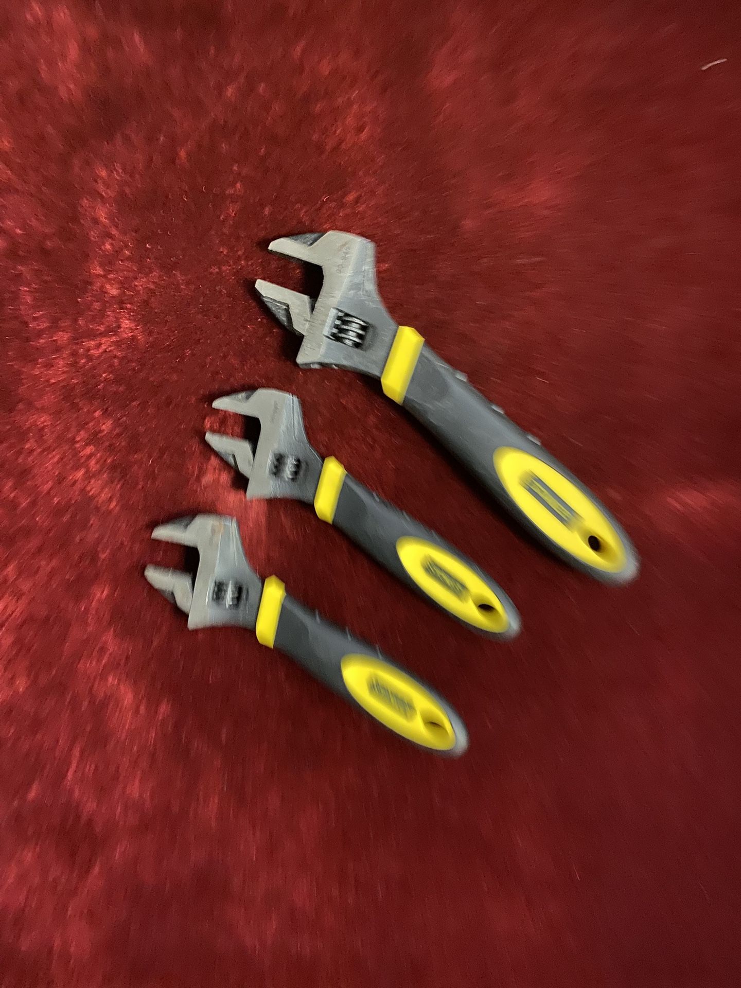 Stanley 3 -Piece Adjustable  wrenches
