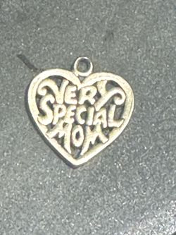 James Avery Retired 14k Very Special Mom charm