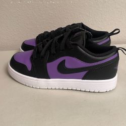 Air Jordan 1 Low ALT PS 'Purple Venom' Size 2