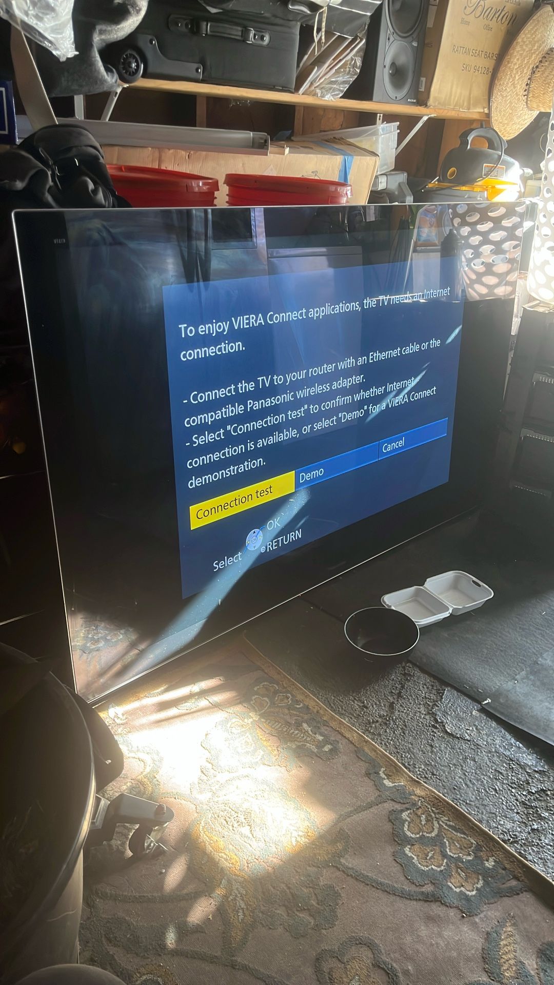 70 Inch Panasonic HD WITH INTERNET
