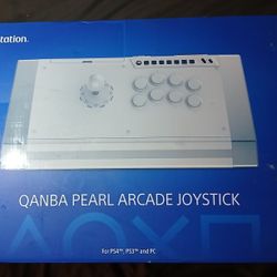 Official Sony Qanba Pearl Arcade Joystick [PS3/PS4/PS5] New
