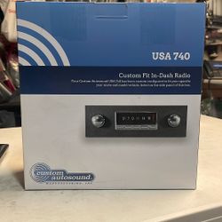 Custom Fit Bluetooth AM/FM Radio w/ USB & Microphone For 65 Impala 