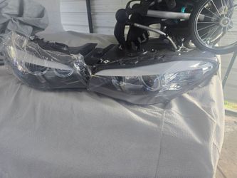 2011-17 bmx led headlights pair