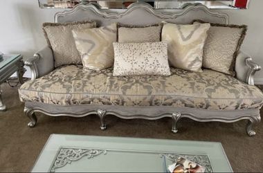 Sofa With Pillows