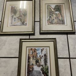 Water Color Art (3-piece)