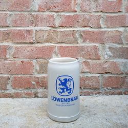 Vintage Lowenbrau Stoneware Stein 