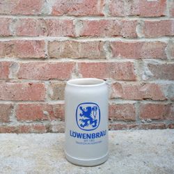 Vintage Lowenbrau Stoneware Stein 