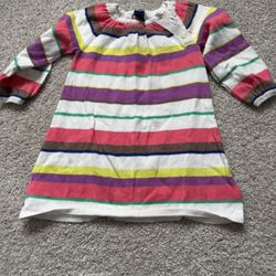 Striped Old Navy baby Sweater  dress. 6-12 Months. 
