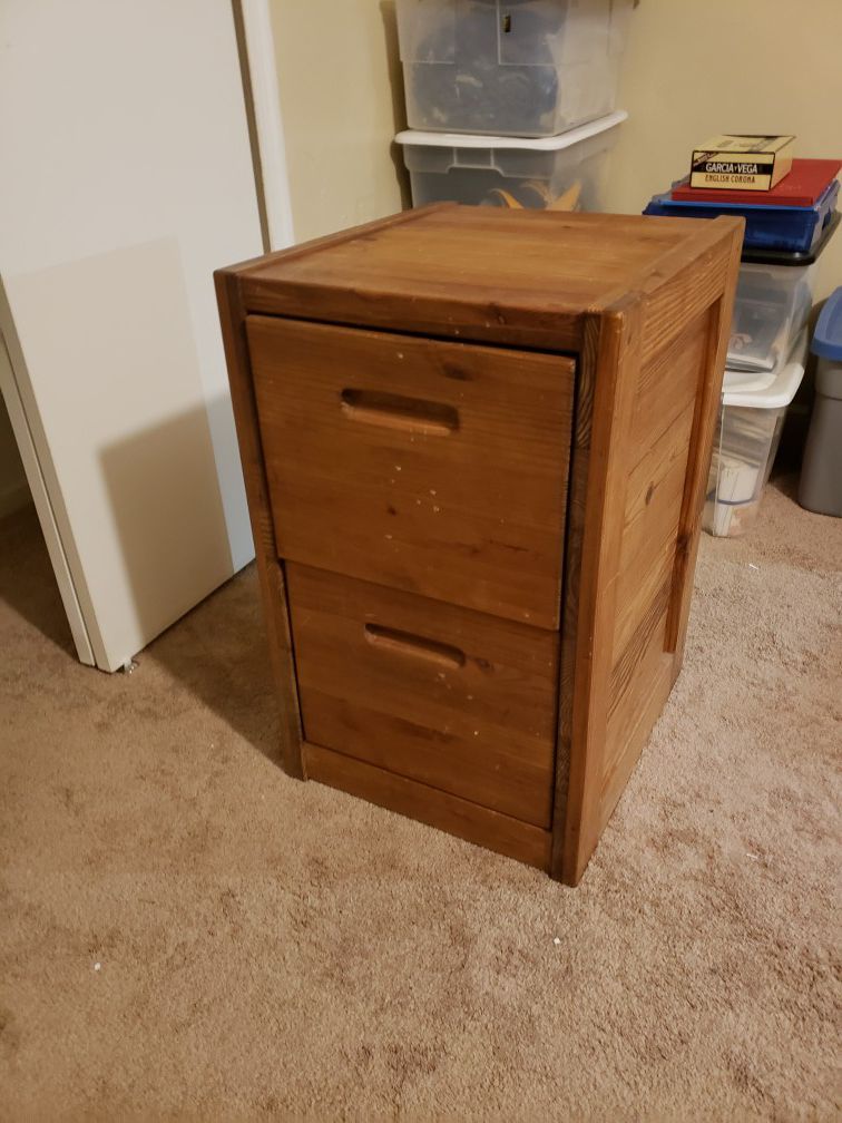 This End Up 2-drawer file cabinet
