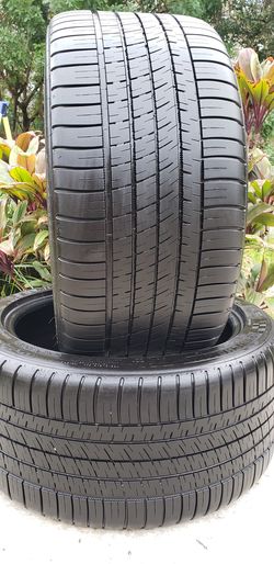 Two 275/40/19 MICHELIN PILOT SPORT BMW MERCEDES MUSTANG JAGUAR