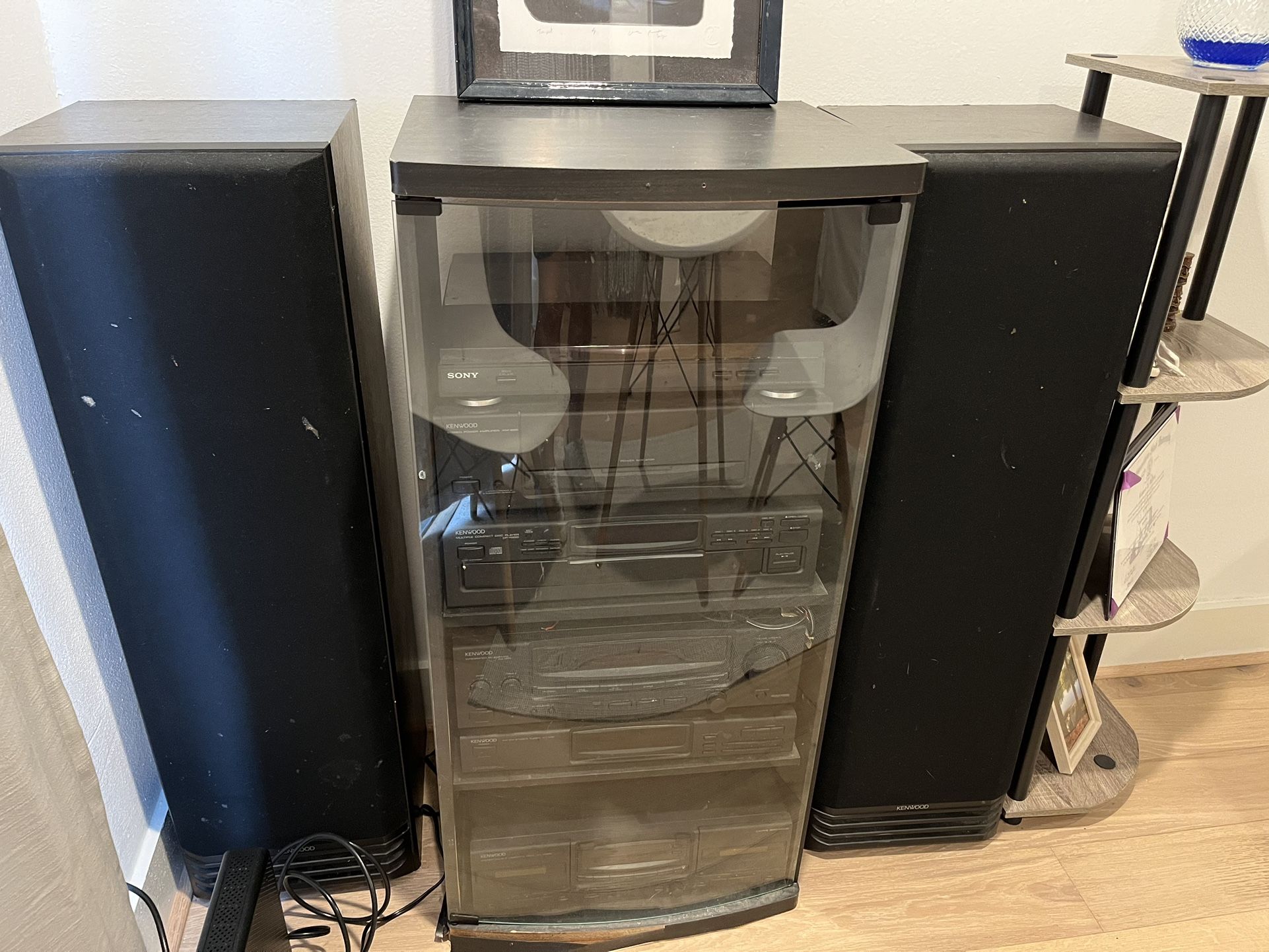 Full Kenwood Stereo Set