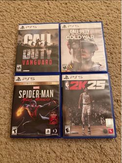 PS5 Games + Accessories