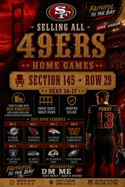 San Francisco 49ers tickets