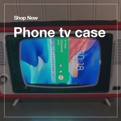 Phone holder Retro TV Phone Stand