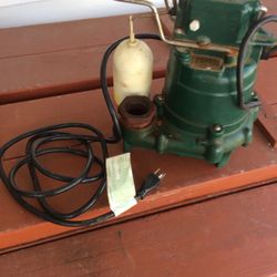 Zoeller 1/3 HP Water sump Pump