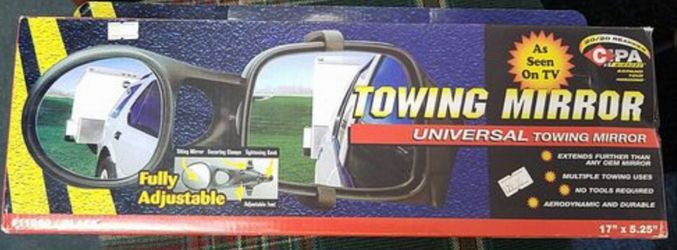 Universal towing mirror